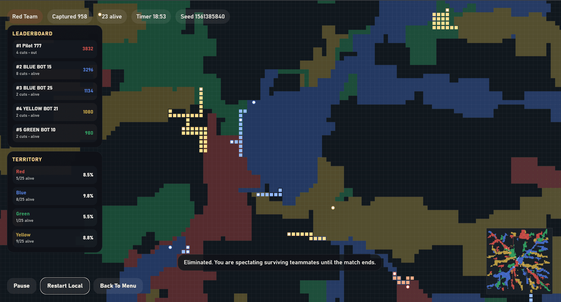 Territoria gameplay screenshot